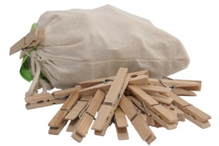 Picture of Clothes Pegs FSC wood