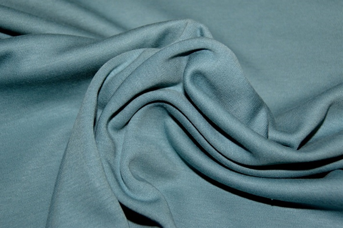 Smoke Blue interlock 