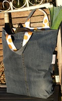 Recycle Jeans Bag-2