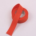 Plain bias binding Mandarin Red