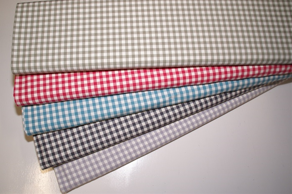 Cinder Check poplin  