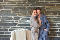 Infinity Blue bathrobe (SALE)-2