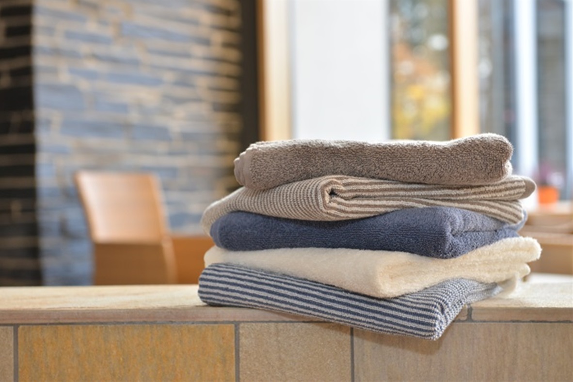 Cashmere Stripe badgoed (SALE) 