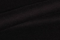 Black sweater fabric