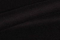 Black sweater fabric