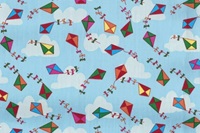 Vliegers poplin