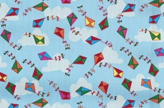 Picture of Kites poplin (SALE)