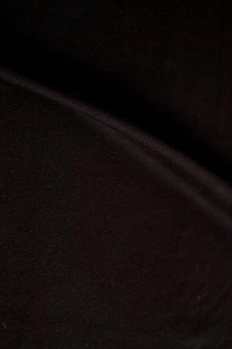 Black stretch jersey (heavy) 