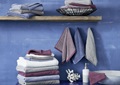 Plum Stripe bath textiles (SALE) 