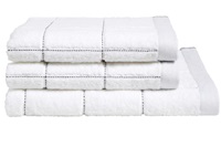Grid White bath linen (SALE)