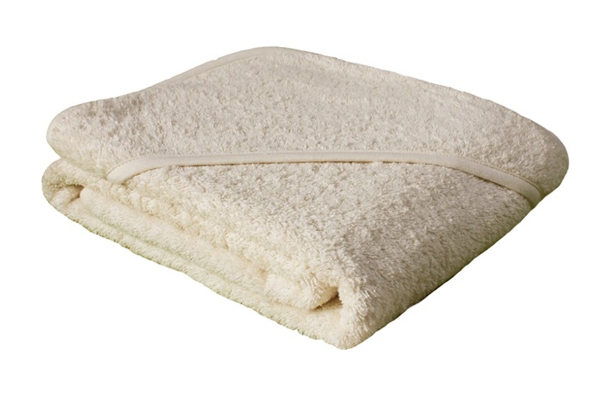 Naturel badcape / babyhanddoek 