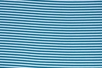Petrol White striped wristband fabric (elastane)