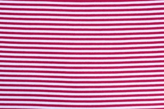 Picture of Red White striped wristband fabric (elastane) (SALE)