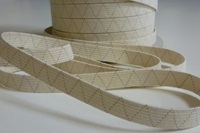 Ecru Elastic Ribbon 10 mm