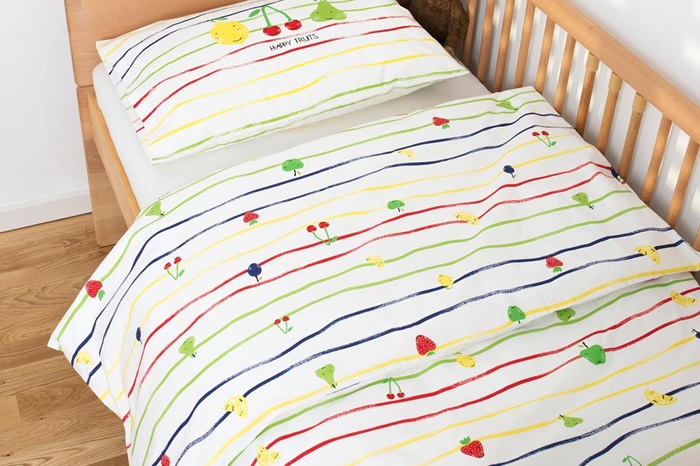 Happy Fruits Children S Duvet Cover Sale Gots Living Crafts
