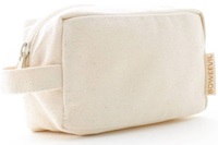 Natural Make-up bag rectangle - Small