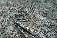 Let it Grow Brown Aqua twill (width 228 cm) (SALE)-2