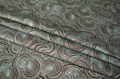 Let it Grow (Brown-Aqua) twill (breedte 228 cm) (SALE) 