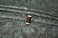 Let it Grow (Brown-Aqua) twill (breedte 228 cm) (SALE) 