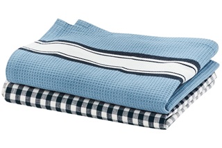 Picture of Delhi Blue tea towel set