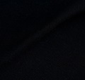 Black wristband fabric 1x1 (ribbing) 