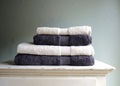 Anthracite basic bath linen 