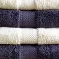 Anthracite basic bath linen 