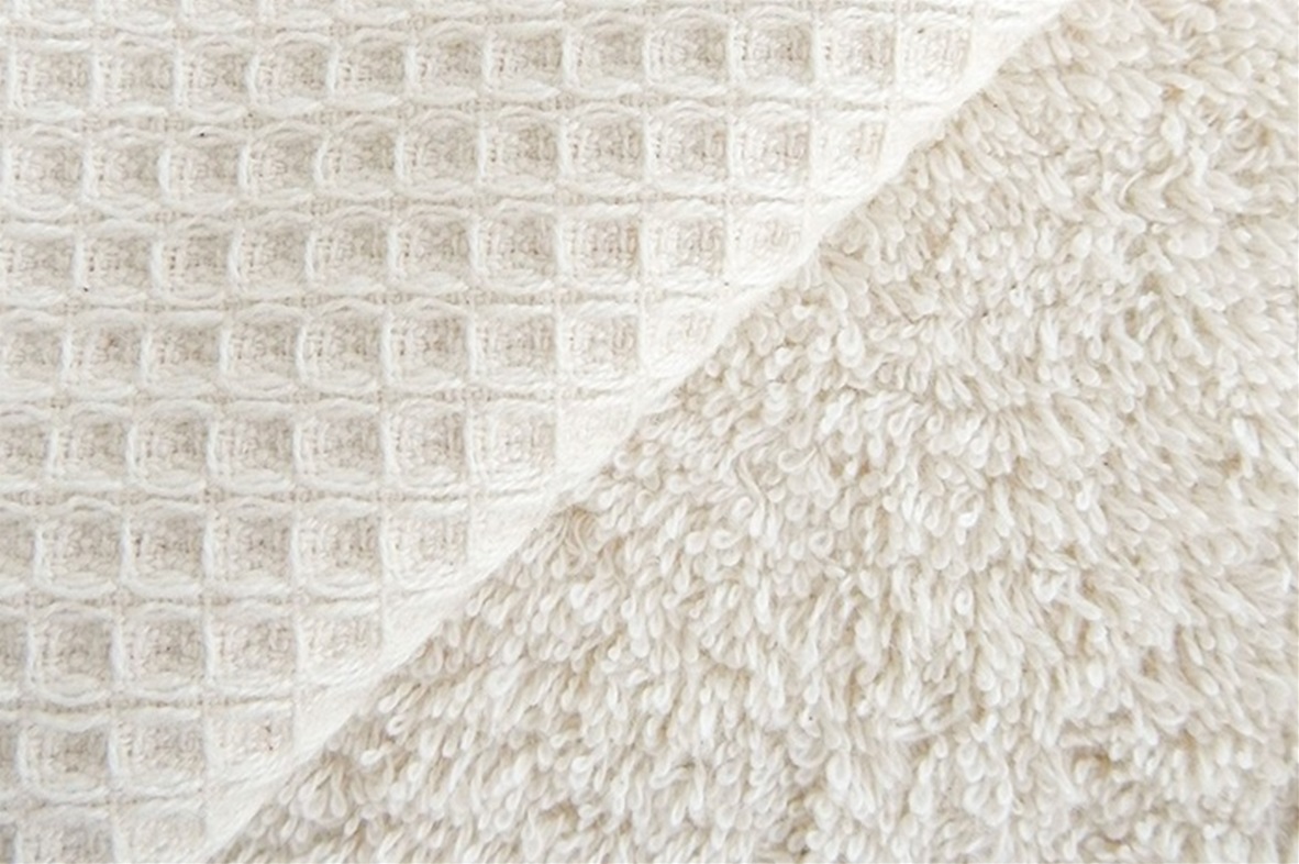 Natural waffle terry 