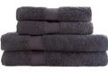 Anthracite basic bath linen 