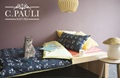 Cats Blue poplin 