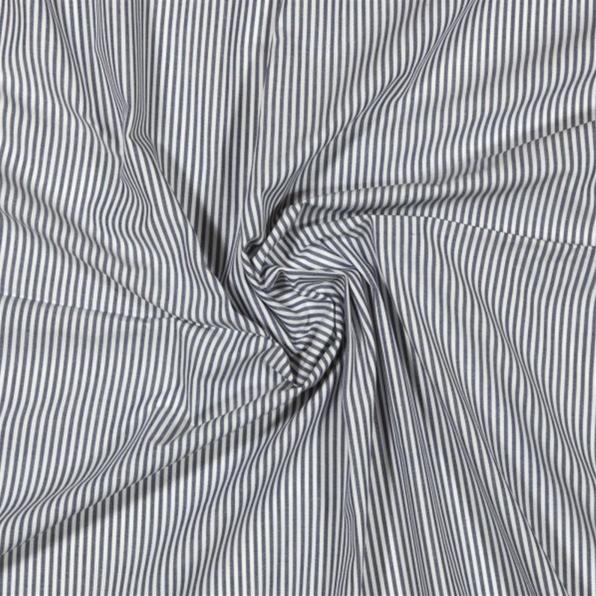 Blue Stripe poplin 
