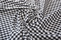 Black - White check poplin-2