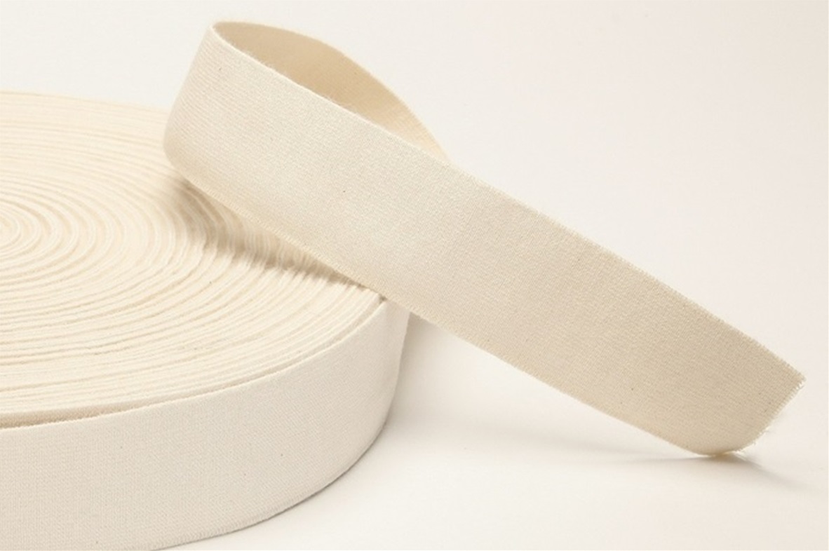 Naturel elastiek 40 mm 