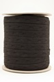 Black Buttonhole Elastic Ribbon 18 mm (SALE) 