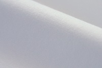 White (Optical White) wristband fabric 1x1 (with elastane) (SALE)