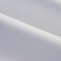 White (Optical White) wristband fabric 1x1 (with elastane)-2