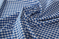 Nautical Blue Check poplin (SALE)