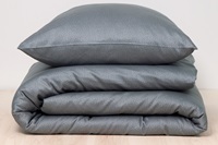Silt Graphite duvet cover sateen (SALE)