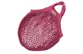 Fuchsia granny bag/string bag 