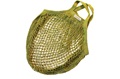 Lime granny bag/string bag 
