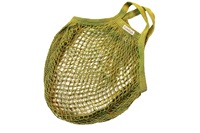 Lime granny bag/string bag