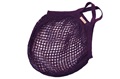 Plum granny bag/string bag 