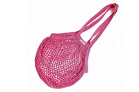 Fuchsia Granny bag/string bag (long handle) (SALE)