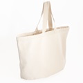 Natural beach/yoga bag - heavy canvas 