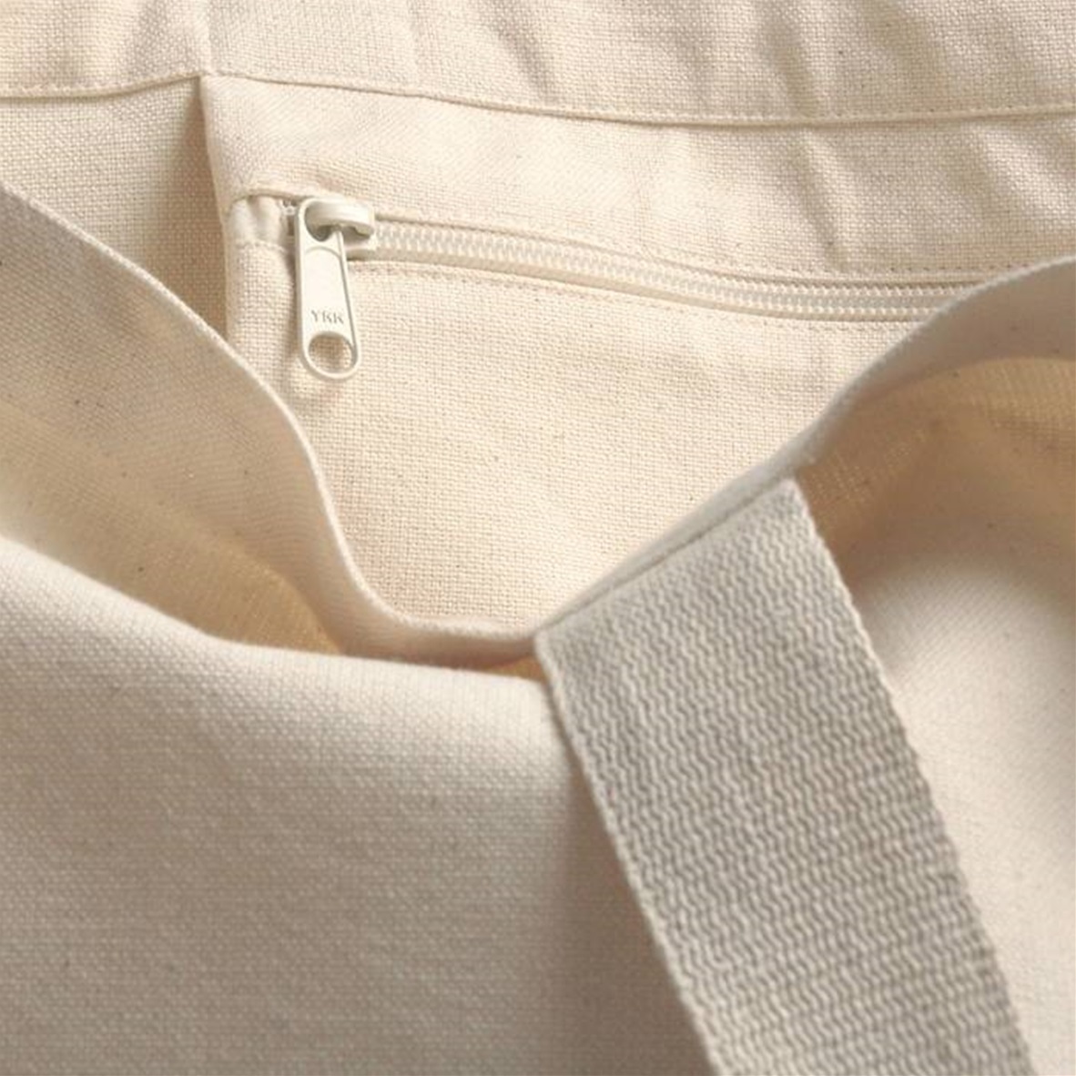 Natural beach/yoga bag - heavy canvas 