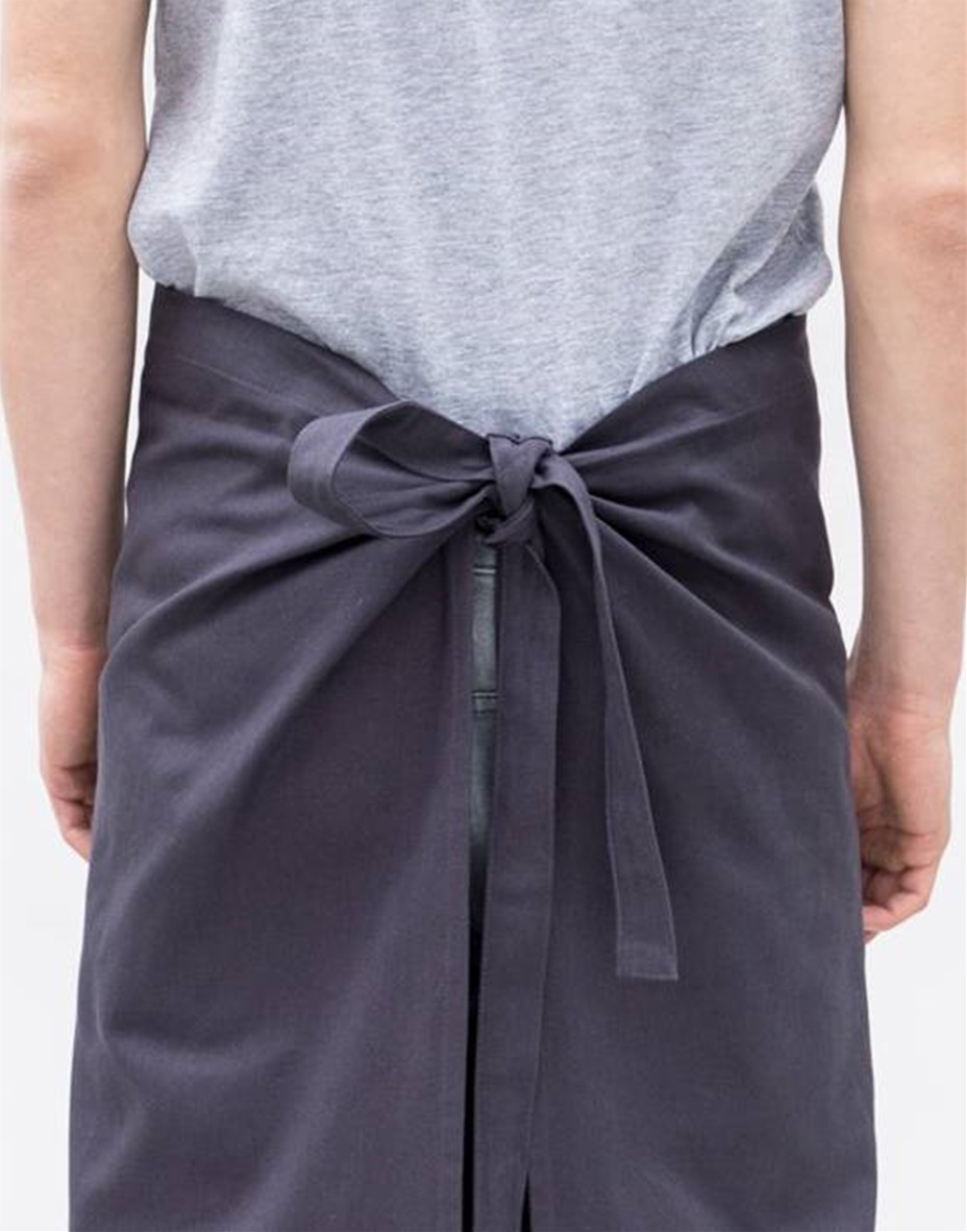 Lange sloof - antraciet canvas (SALE) 