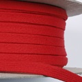 Flat cord 10 mm Rood/Red