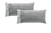 Fontanta Grey pillowcases flannel (SALE)