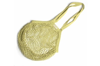 Picture of Lime Granny bag/string bag (long handle) (SALE)