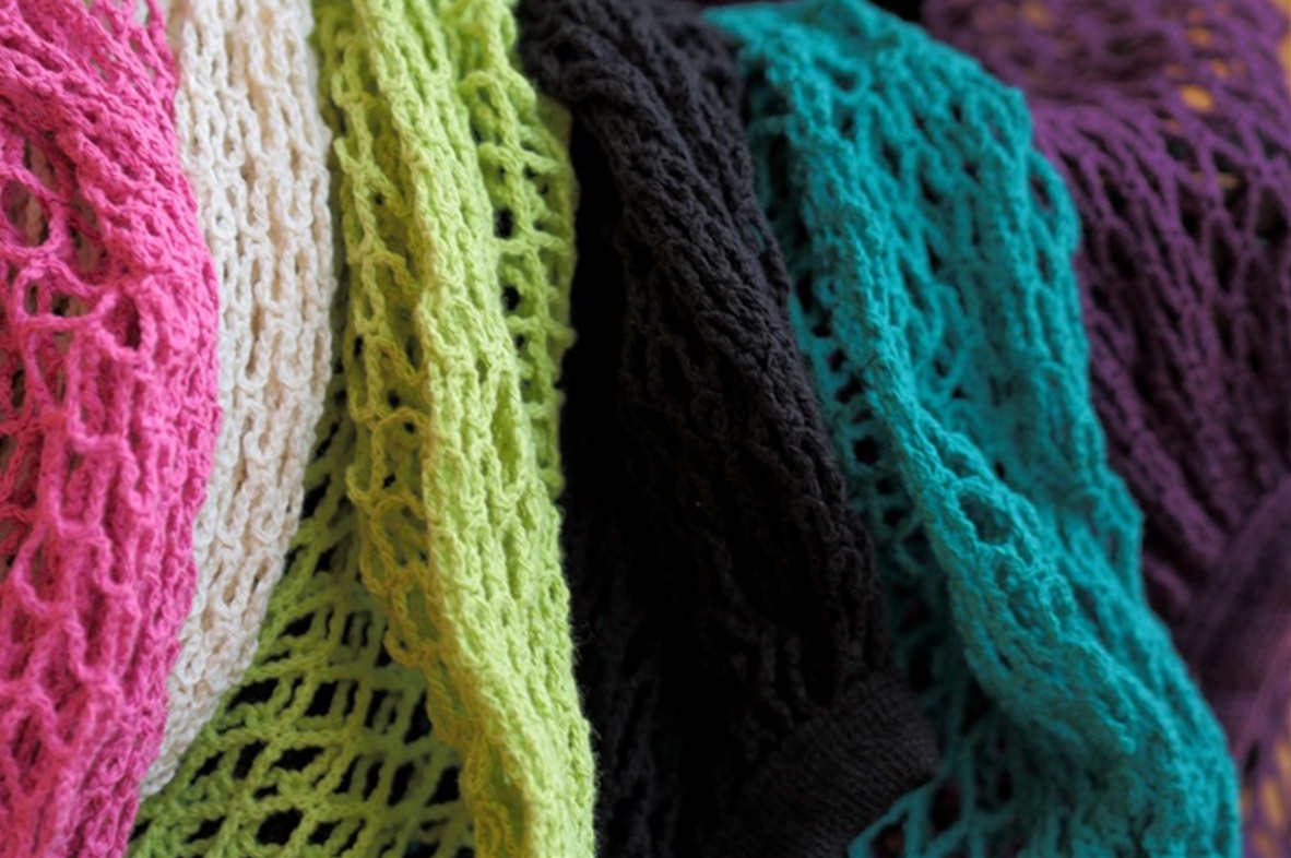 Lime Granny/nettasje (lang hengsel) (SALE) 